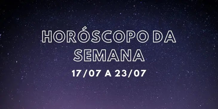 horoscopo da semana