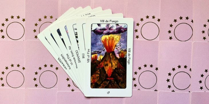 a carta do tarot sagrado dos orixas