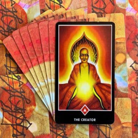 Tarot Zen Osho - O Criador (Rei de Fogo): Significado e interpreta��o da carta - Or�culos Web