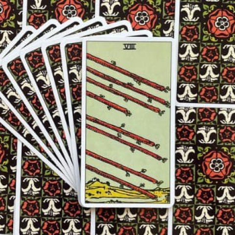 Tarot Rider Waite - Oito de Paus: Descubra o Significado e Interpreta��o desse Arcano Menor - Or�culos Web