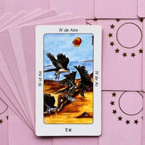 Quatro de Ar: Tarot Sagrado dos Orix�s - Significado e interpreta��o da carta - Or�culos Web