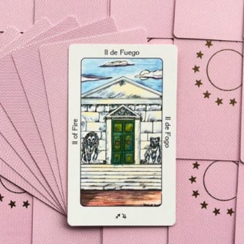 Dois de Fogo: Tarot Sagrado dos Orix�s - Significado e interpreta��o da carta - Or�culos Web