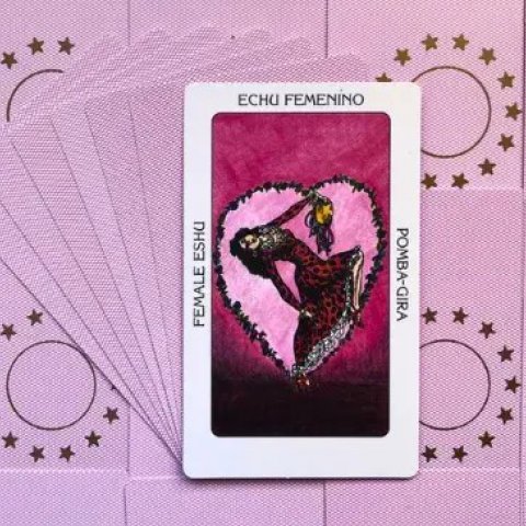 Tarot Sagrado dos Orix�s - Pomba-Gira: Significado e interpreta��o da carta - Or�culos Web.