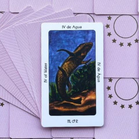 Tarot Sagrado dos Orix�s - Quatro de �gua: Significado e interpreta��o da carta - Or�culos Web