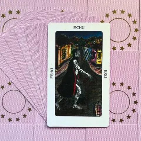 Tarot Sagrado dos Orix�s - Exu: Significado e interpreta��o da carta - Or�culos Web.