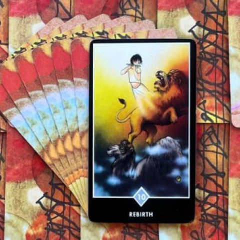Tarot Zen Osho - Renascimento (10 de Espadas): Significado e interpreta��o da carta - Or�culos Web
