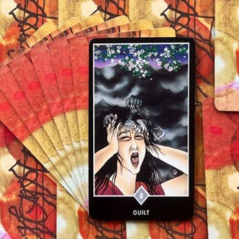 Tarot Zen Osho - Culpa (8 de Espadas): Significado e interpreta��o da carta - Or�culos Web