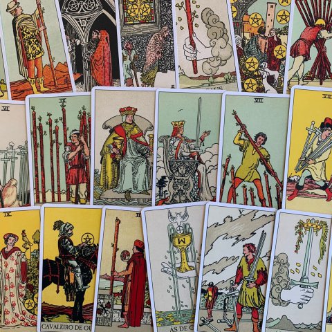 Os Arcanos Menores Tarot Tradicional Marselha - Or�culos Web