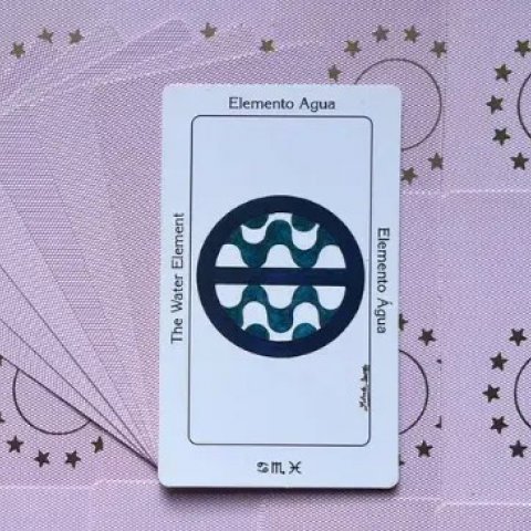 Tarot Sagrado dos Orix�s: Elemento �gua Significado e interpreta��o da carta - Or�culos Web
