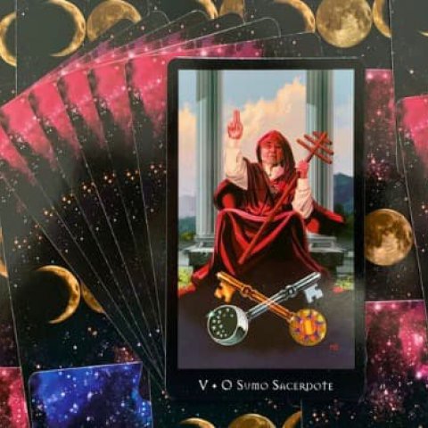 Tarot das Bruxas - O Sumo Sacerdote: Significado e interpreta��o desse Or�culo - Or�culos Web