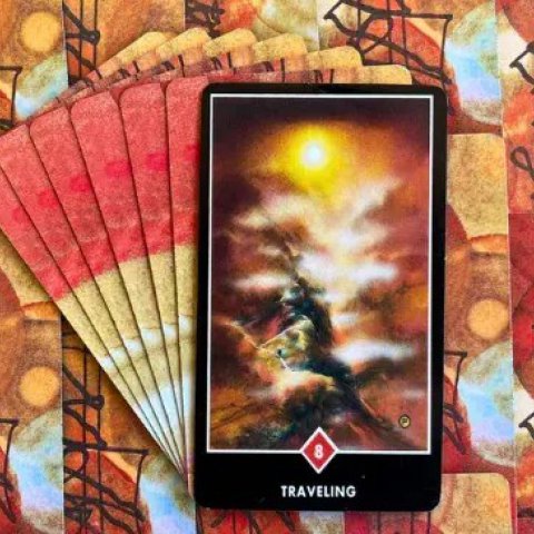 Tarot Zen Osho - Viagem (8 de Paus): Significado e interpreta��o da carta - Or�culos Web.