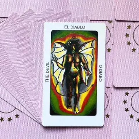 Tarot Sagrado dos Orix�s - O Diabo: Significado e interpreta��o da carta - Or�culos Web.