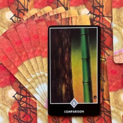 Tarot Zen Osho - Compara��o (5 de Espadas): Significado e interpreta��o da carta - Or�culos Web
