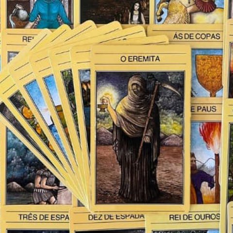 Tarot Mitol�gico - O Eremita (Carta 9): Significado e interpreta��o desse Arcano Maior - Or�culos Web.