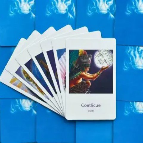 Or�culo da Deusa - Coatlicue: Significado e interpreta��o deste Tarot - Or�culos Web.