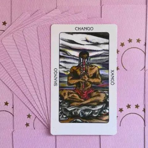 Tarot Sagrado dos Orix�s - Xang�: Significado e interpreta��o da carta - Or�culos Web.