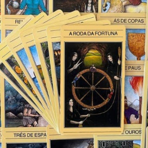 Tarot Mitol�gico - Roda da Fortuna (Carta 10): Significado e interpreta��o desse Arcano Maior - Or�culos Web.
