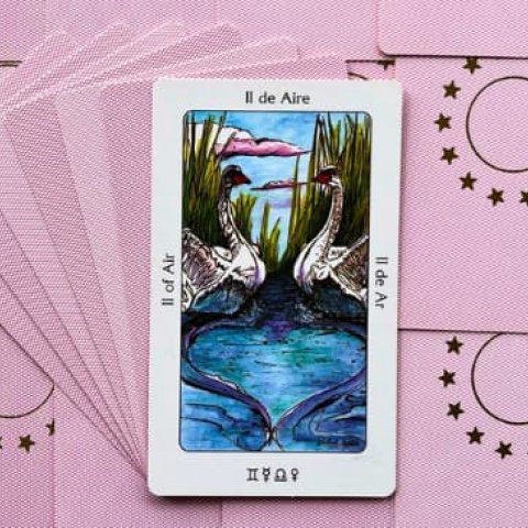 Dois de Ar: Tarot Sagrado dos Orix�s - Significado e interpreta��o da carta - Or�culos Web