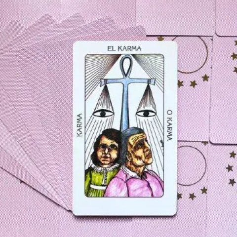 Tarot Sagrado dos Orix�s - O Karma: Significado e interpreta��o da carta - Or�culos Web.