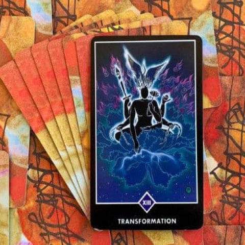 Tarot Zen Osho - Transforma��o (A Morte): Significado e interpreta��o da carta - Or�culos Web