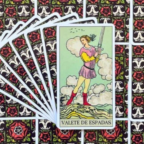 Valete de Espadas - Tarot Rider Waite Descubra o Significado e Interpreta��o desse Arcano Menor - Or�culos Web.