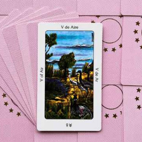 Cinco de Ar: Tarot Sagrado dos Orix�s - Significado e interpreta��o da carta - Or�culos Web