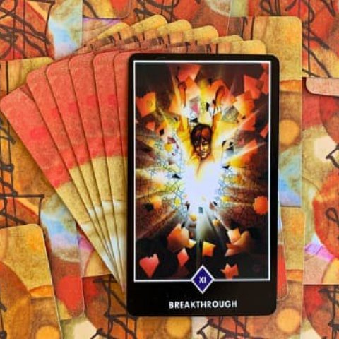 Tarot Zen Osho - Ruptura (A For�a): Significado e interpreta��o da carta - Or�culos Web