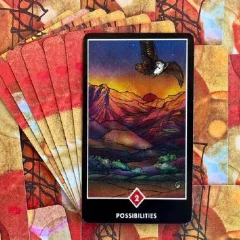 Tarot Zen Osho - Possibilidades (2 de Paus): Significado e interpreta��o da carta - Or�culos Web.