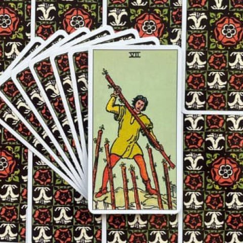 Tarot Rider Waite - Sete de Paus: Descubra o Significado e Interpreta��o desse Arcano Menor - Or�culos Web