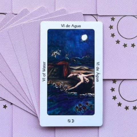 Tarot Sagrado dos Orix�s: Seis de �gua Significado e interpreta��o da carta - Or�culos Web