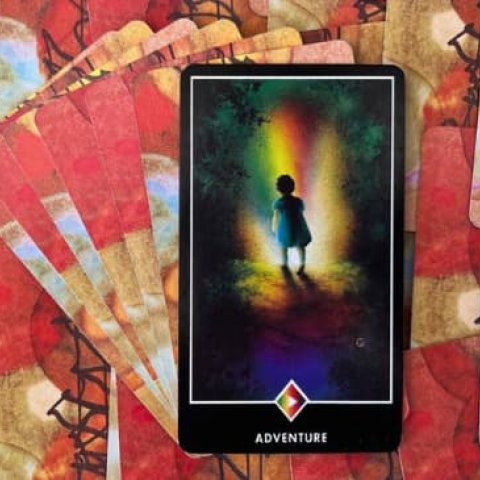 Tarot Zen Osho - Aventura (Valete do Arco-�ris): Significado e interpreta��o da carta.